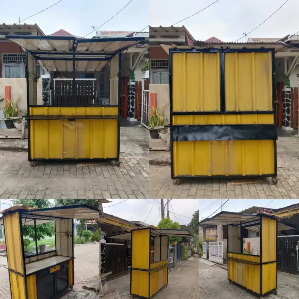 Jual Murah Booth Container Bekas Jualan Es Teh