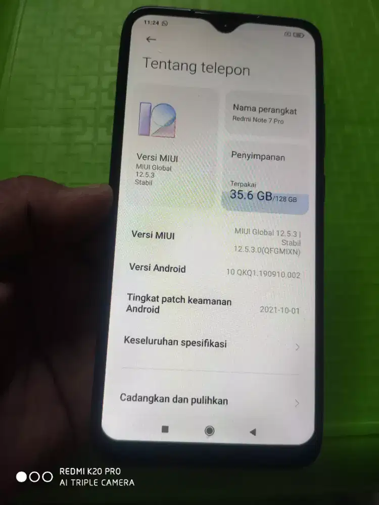 BU Redmi Note 7 pro