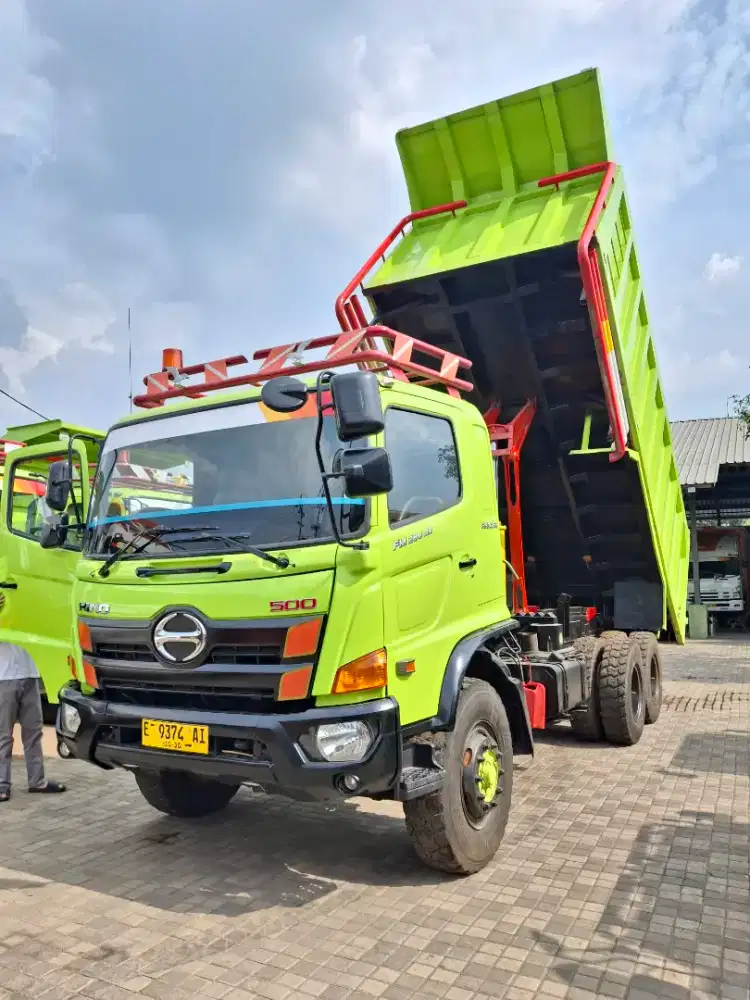 Dump Truk Hino 500 Fm 280 Jd 2022 6x4