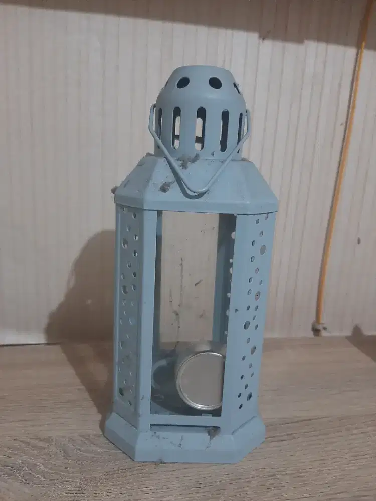 Lentera lilin ikea - gratis lilin