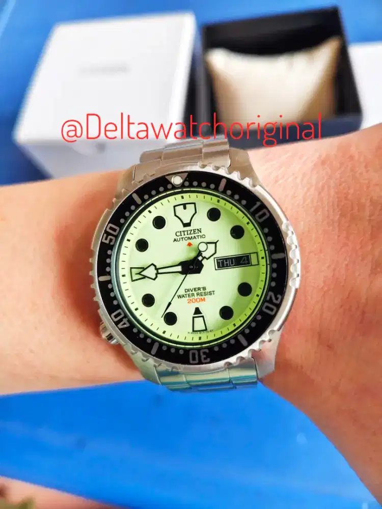Citizen NY0040-50W Promaster Fugu Aqualand Automatic Fullset Diver