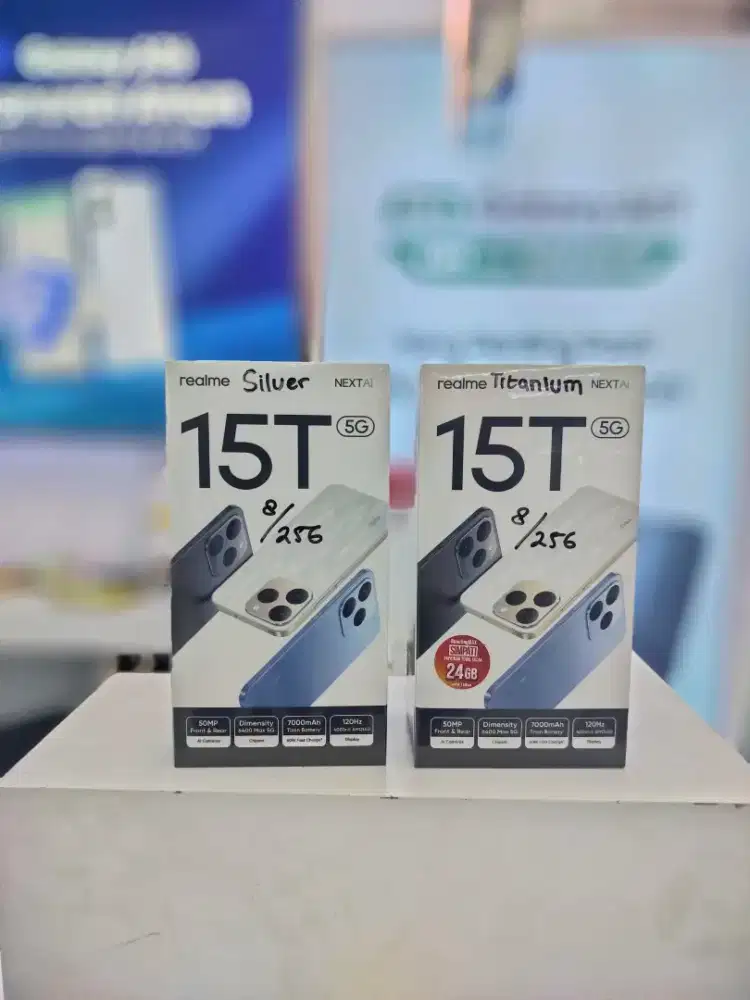 Realme 15T 5G Ram 8+256GB New Garansi Resmi