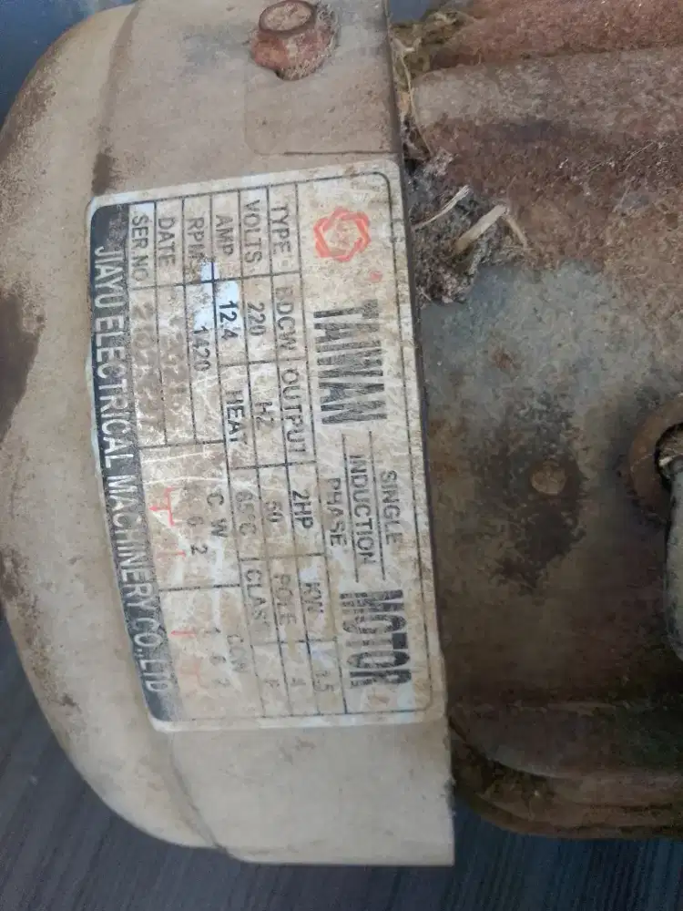 Jiayu 2hp single phase