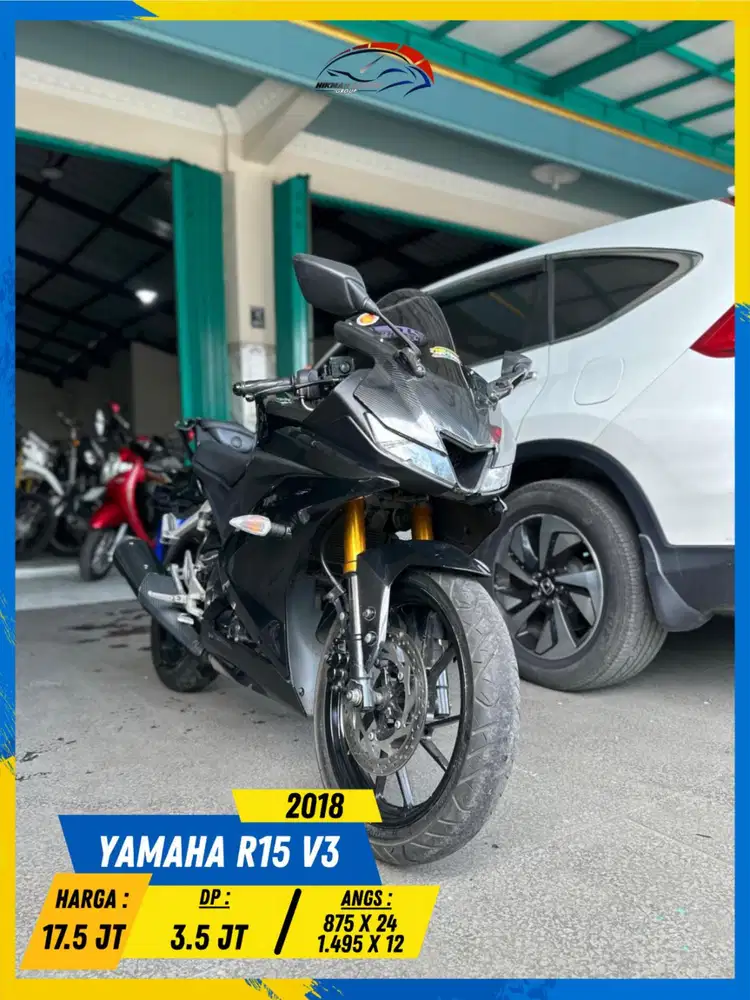 YAMAHA R15 V3 2018 GASS POLL BOLOH HIKMAH MOTOR KEPUH MALANG
