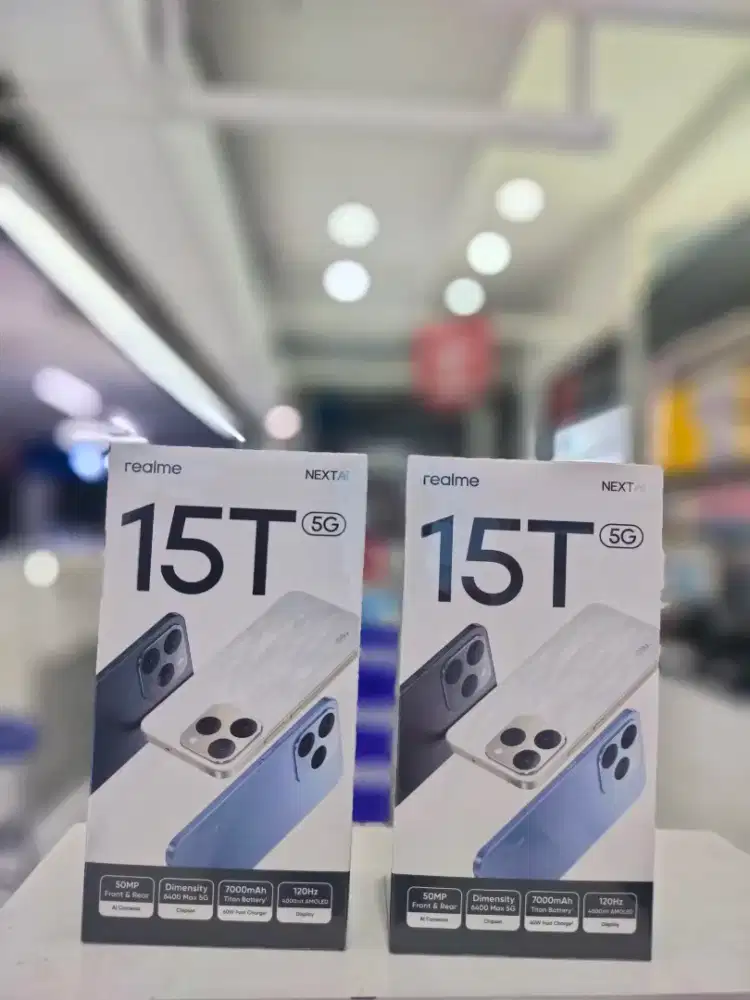 Termurah Realme 15T 5G Ram 8+256GB New Garansi Resmi