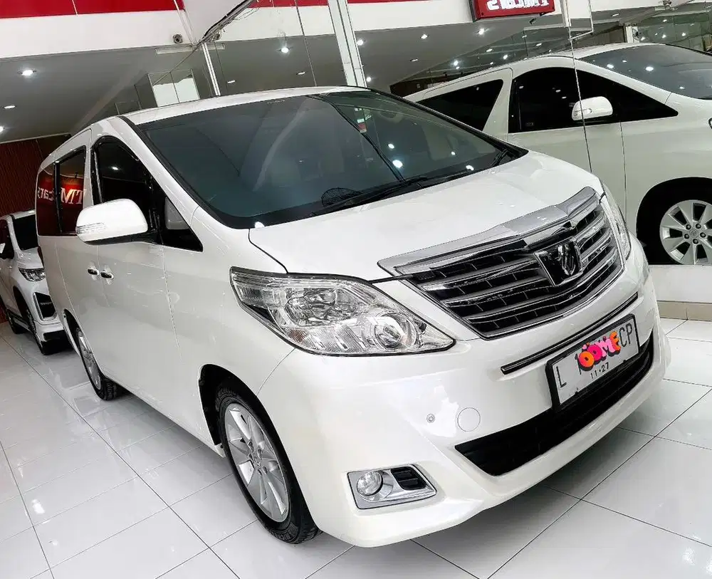 ALPHARD G 2.4 ATPM AUTOMATIC 2012.PAJAK BARU