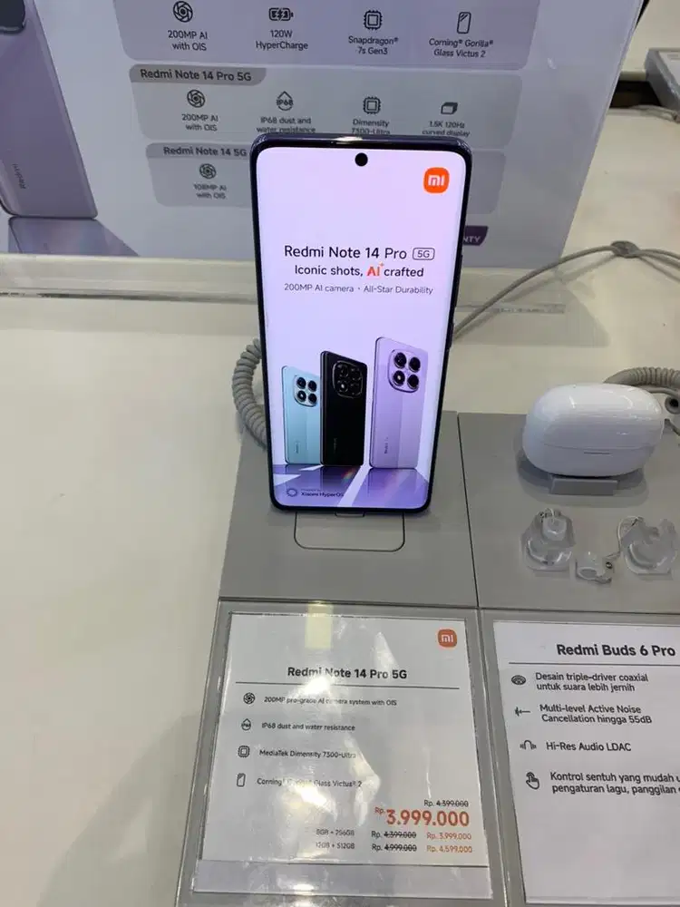 Redmi note 14 Pro 5G Free powerbankk