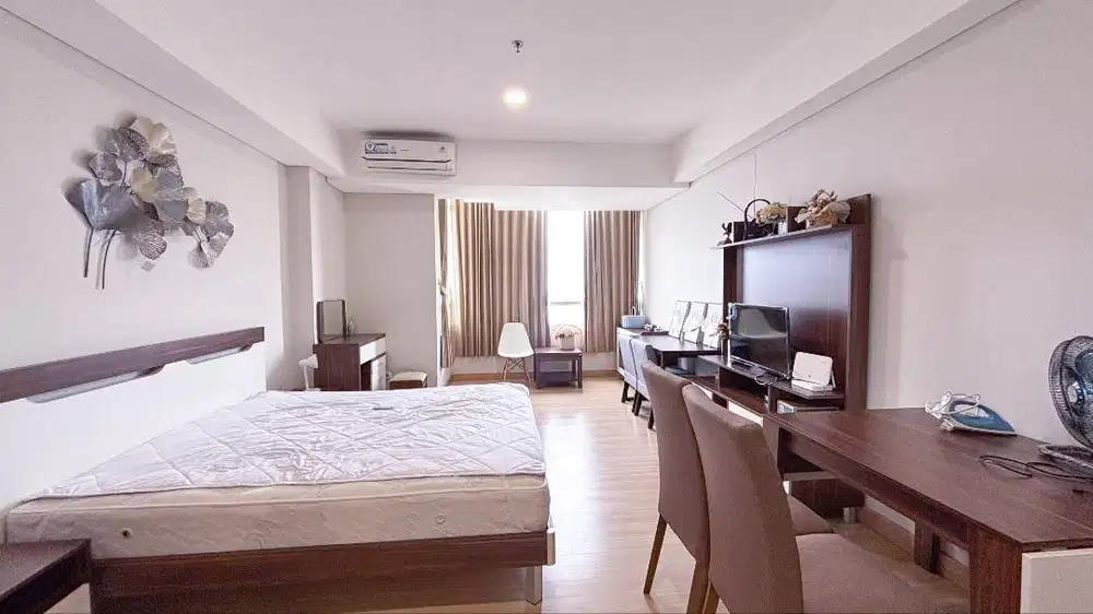Sewa Apartemen Skandinavia Tipe Studio 45m2 Siap Huni Lt 29 Tangerang