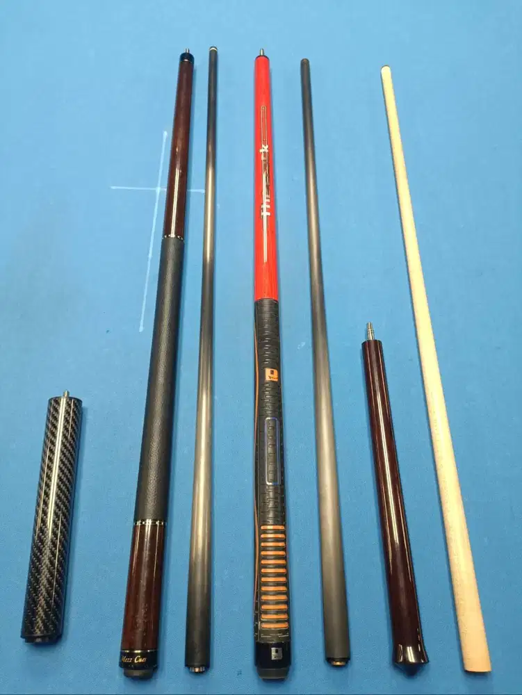 dijual 1 set stick billiard mezz ec7 shaft ignite 30 inch united