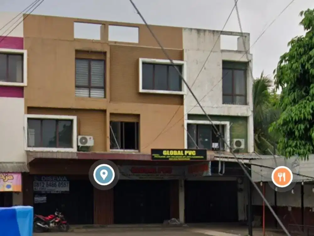 Disewakan ruko gandeng 3 siap pakai depan jalan utama  cikeas cibubur siap pakai strategis