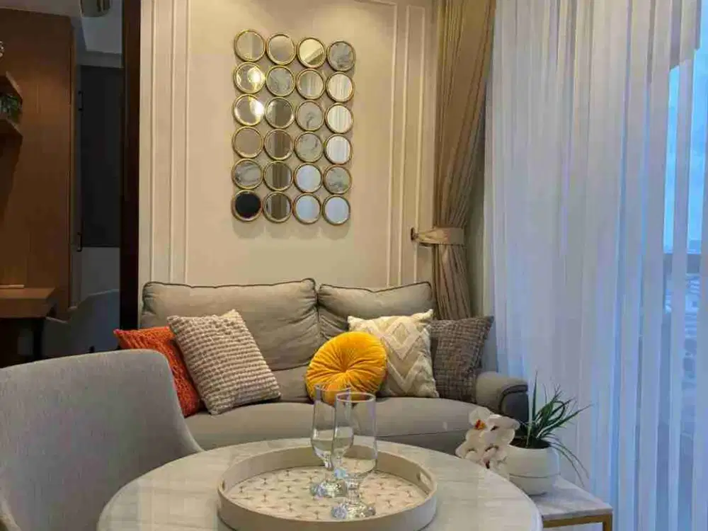 Disewakan Apartemen Menteng Park 2BR Fully Furnished Siap Huni