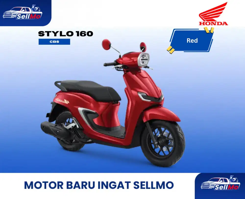 PROMO HONDA STYLO 160 CBS STYLO 160 ABS DP MULAI 2 JT AN