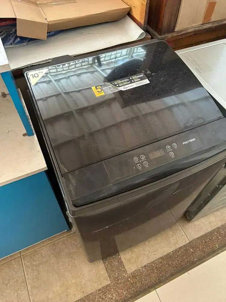 Mesin Cuci Polytron uk 10kg ada 2 unit Top Loading