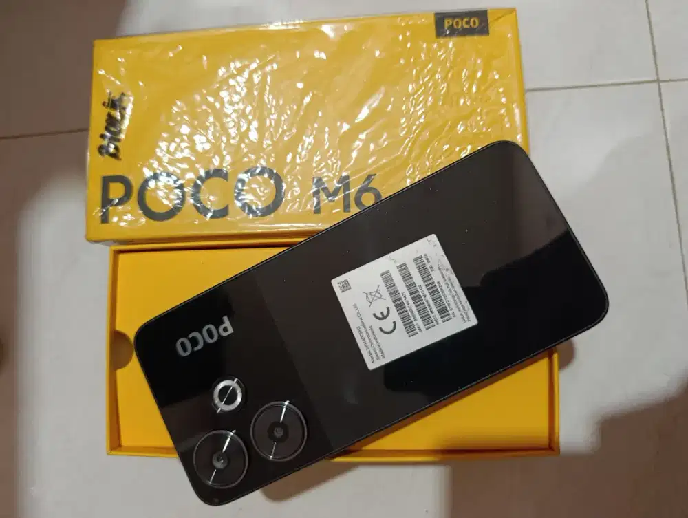 Poco M6 8/256gb Lengkap No minus