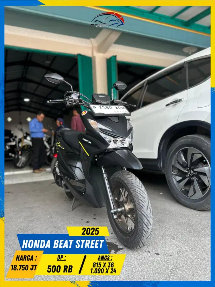 HONDA BEAT STREET 2025 BEKAS RASA BARU HIKMAH MOTOR KEPUH MALANG