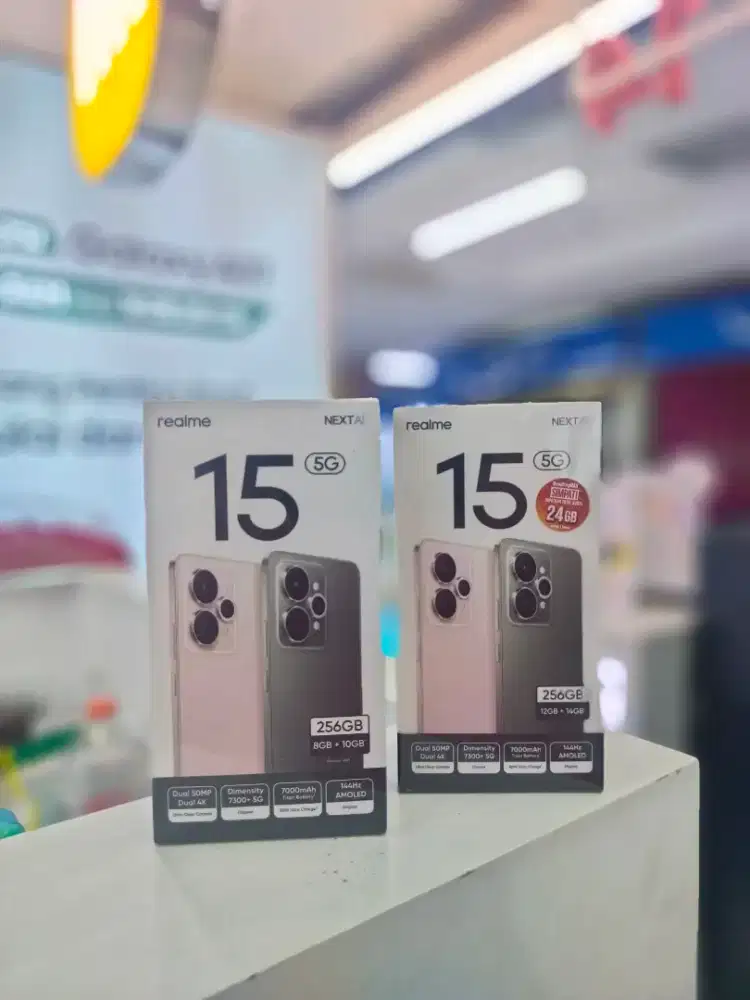 Termurah Realme 15 5G Ram 12+256GB Garansi Resmi