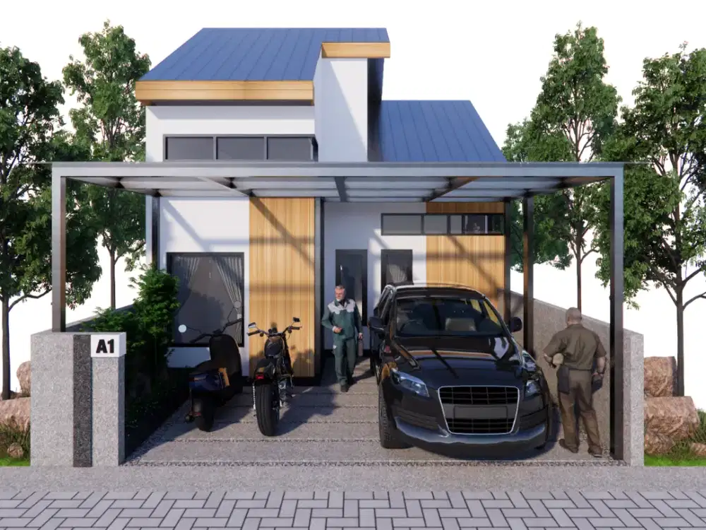 Rumah Siap Huni Lokasi Strategis Akses Mobil Mudah SHM Siap Balik Nama