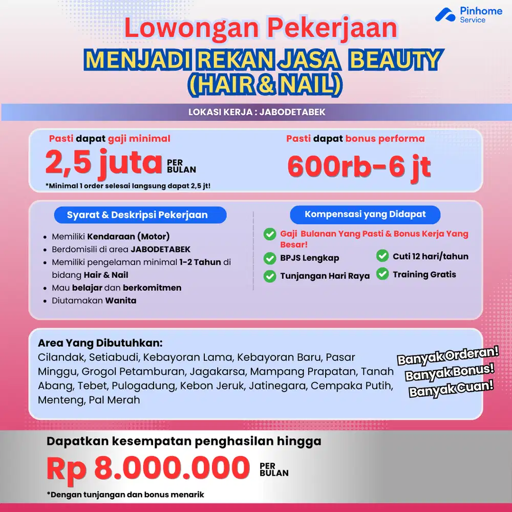 Rekan Jasa Kecantikan (Beauty Hair & Nail)