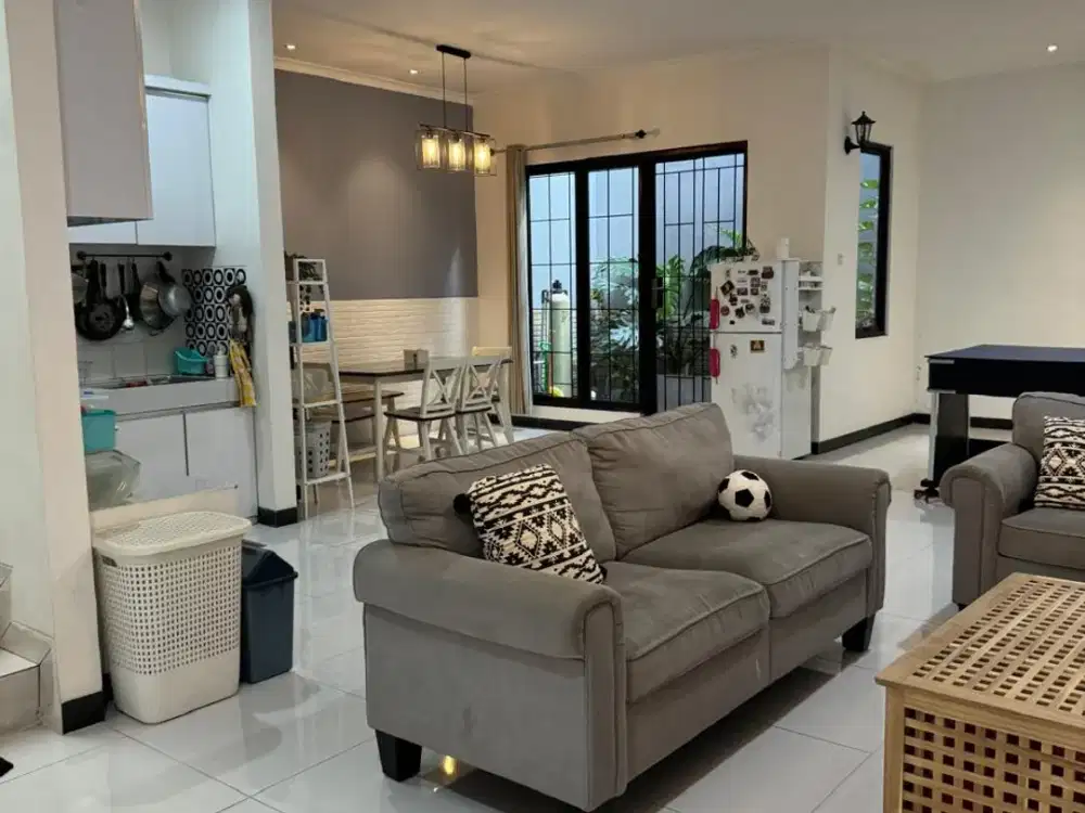 Jual Cepat Cluster Aralia L8 Rumah Siap Huni 2 Lantai Ada Pagar Pengaman Hanya 1,950 M-an dI Harapan Indah 028