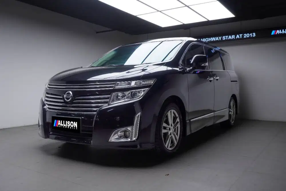 [TDP 2,9Jt] Nissan Elgrand 3.5 Highway Star AT 2013 NoPol Genap