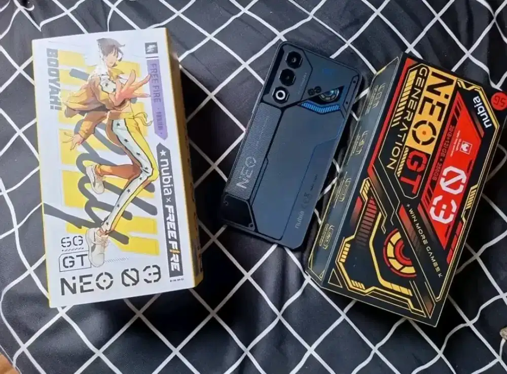 NUBIA NEO 3 GT 5G (8+12/256GB) Fullset ori SPEK GAMING