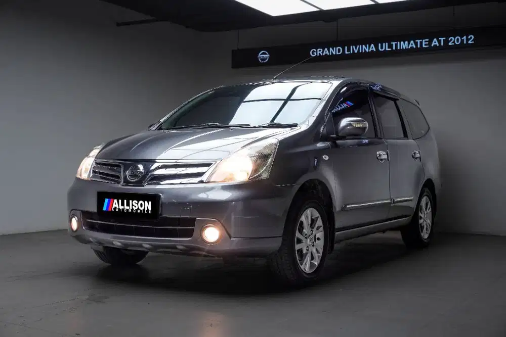 Nissan Grand Livina 1.5 Ultimate AT 2012 warna Abu-abu, NoPol Ganjil