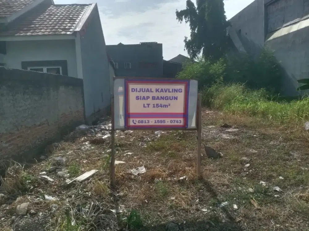 DIJUAL KAVLING SIAP BANGUN, STOK TERBATAS