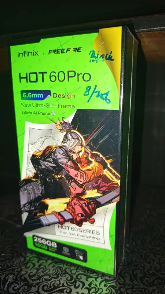 Baru Segel | Sale | Infinix HOT 60 Pro 8/256 | Black
