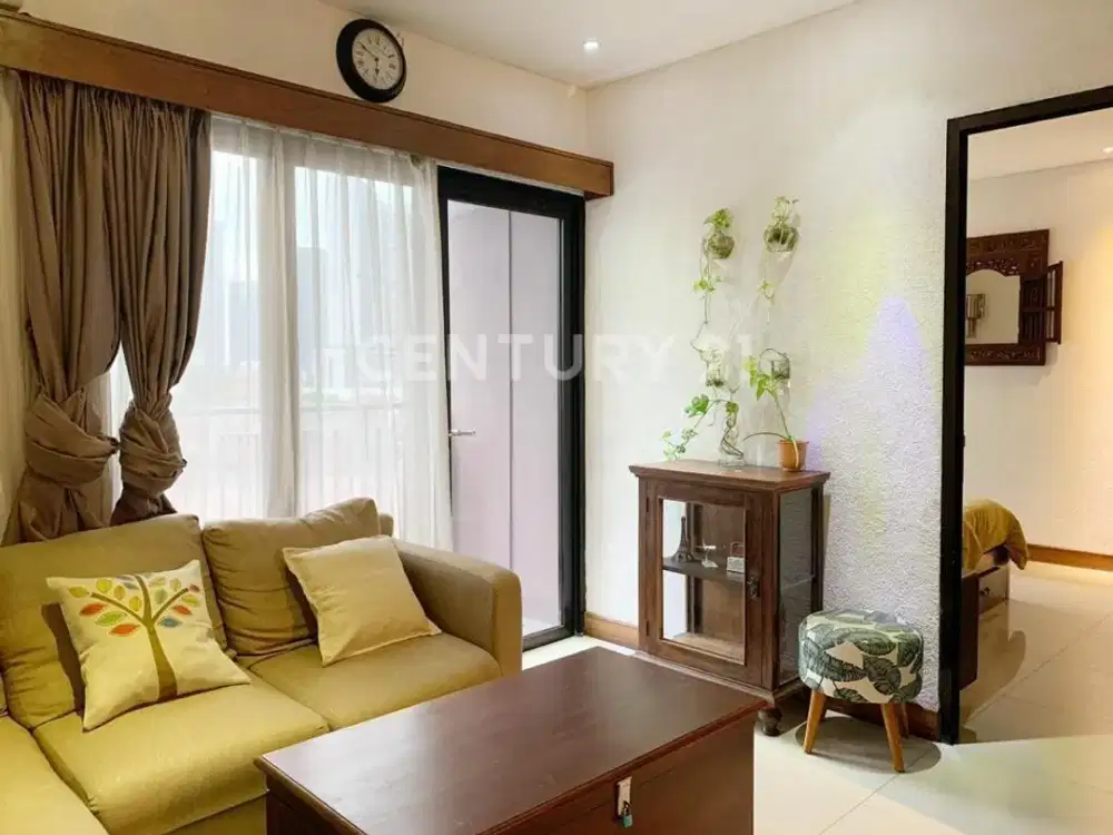 APARTEMEN TAMAN SARI SEMANGGI 1BR FURNISHED KAYU JATI SIAP HUNI