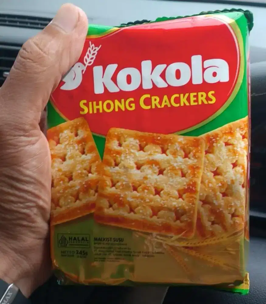 Biskuit kokola sihong crackers