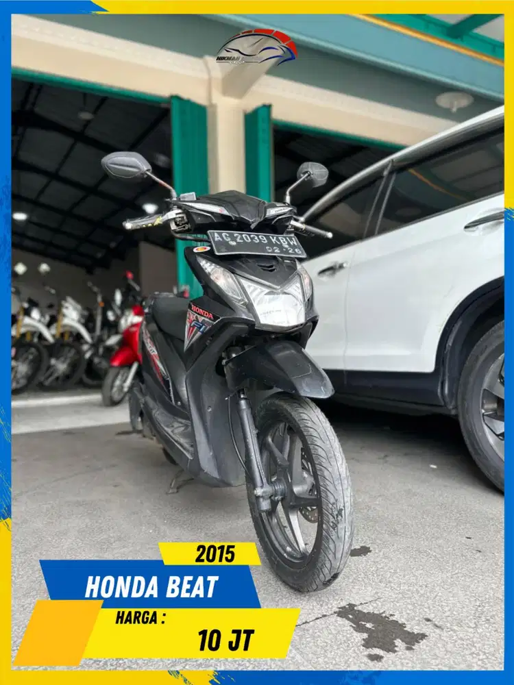 HONDA BEAT 2015 PLAT AG NEGO TIPIS MASZEHH HIKMAH MOTOR KEPUH MALANG