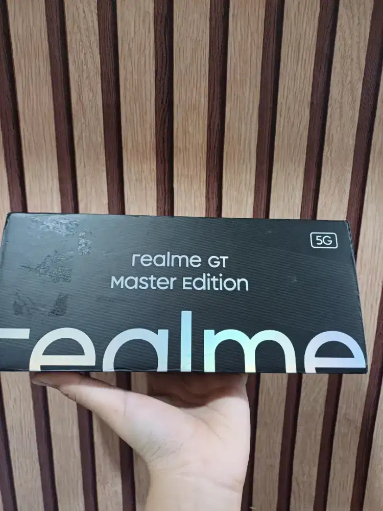 Realme GT Master Edition 8/256 5G Unit + Dos + Kabel Resmi Ori