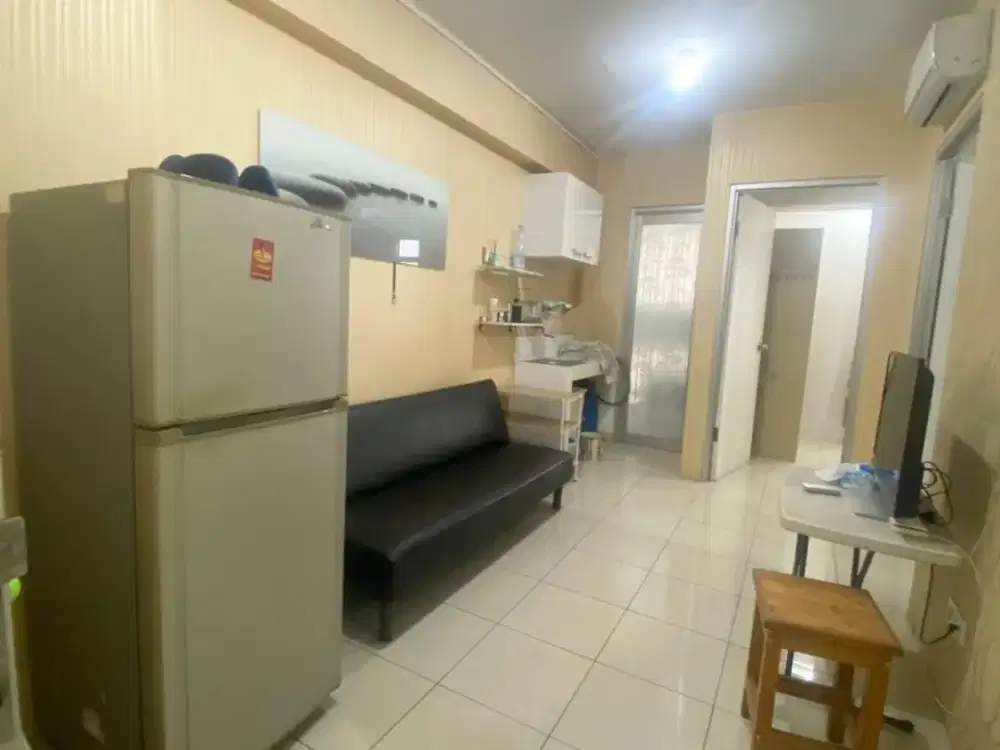 Apartemen green bay pluit, tipe 2 Kamar tidur berperabot lengkap siap huni view mall