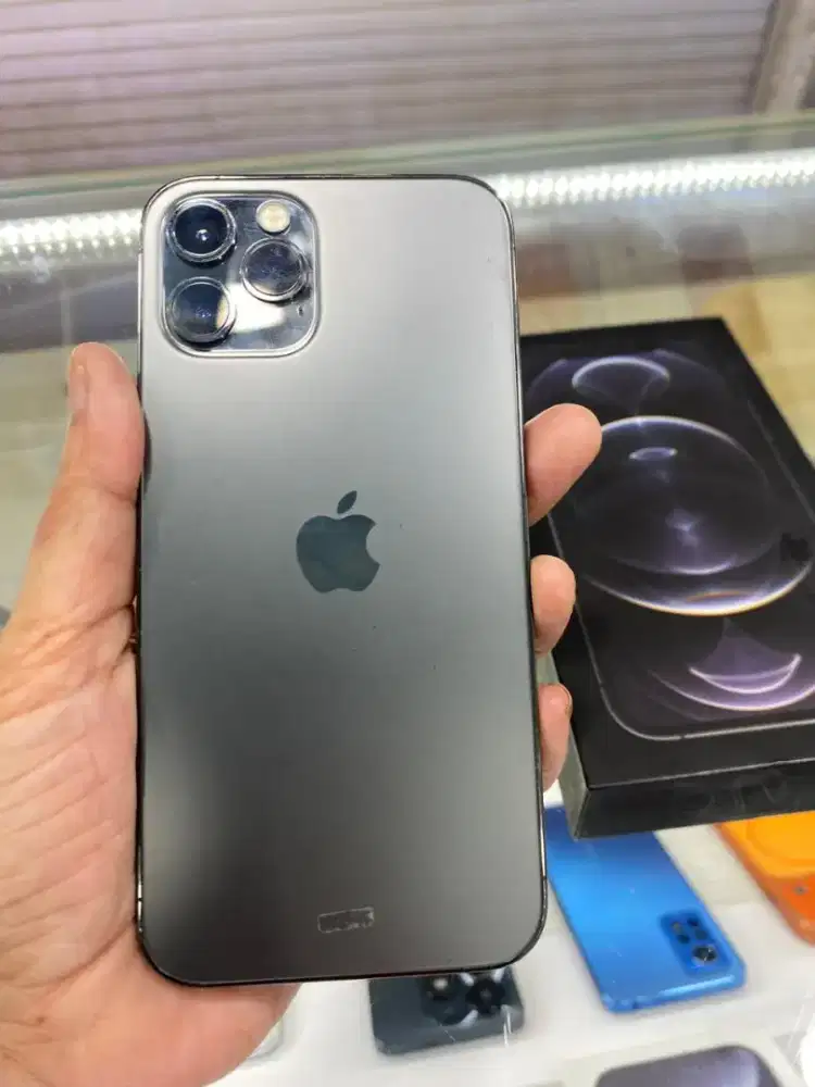 IPHONE 12 PRO 128 EKS IBOX BH 97% MINUS PEMAKAIAN AJA
