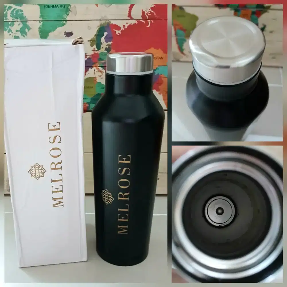 Tumbler botol minum stainless steel SUS 304 500ml, preloved
