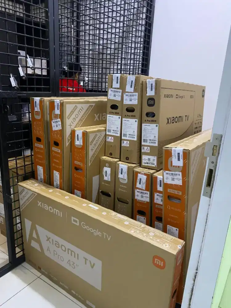 Xiaomi TV, toshiba TV, TCL TV, lengkap bisa kredit tanpa DP