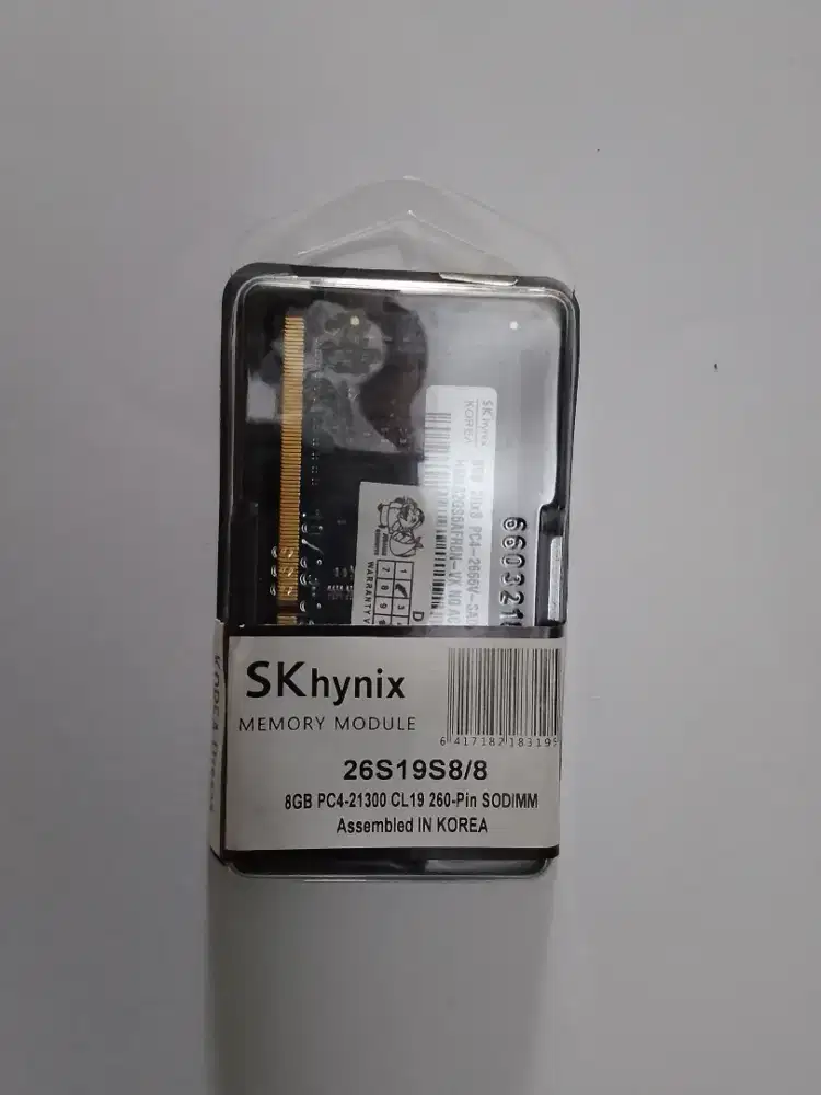 Ram 8 GB DDR4 Merk Hynix