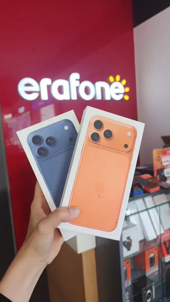 Iphone 17 promax oren dan deep blue garansi ibox bisa kredit tanpa dp