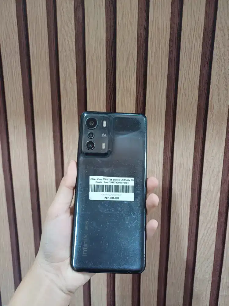 Infinix Zero 5G 8/128 Black | Unit Only Ori Resmi