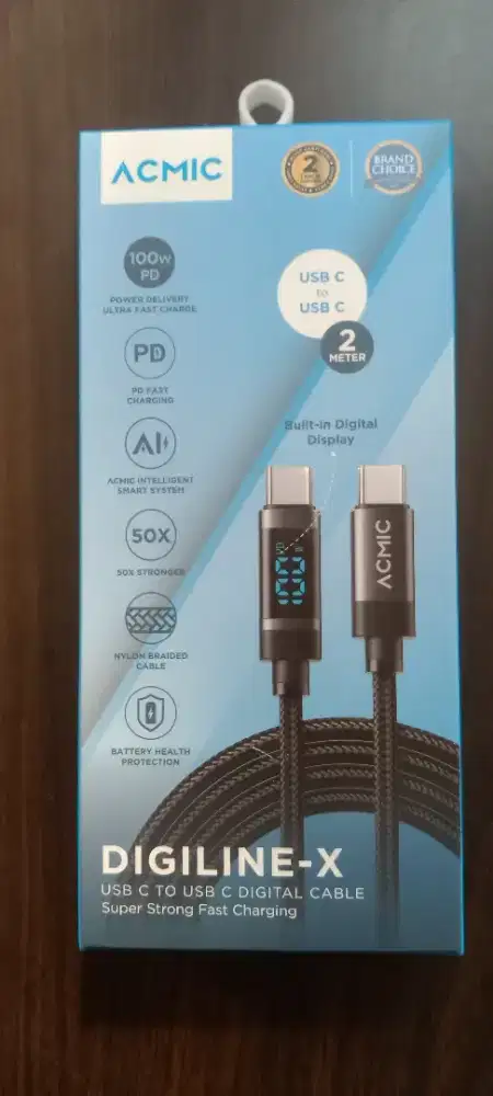ACMIC DIGILINE-X Kabel USB-C to USB-C 100W