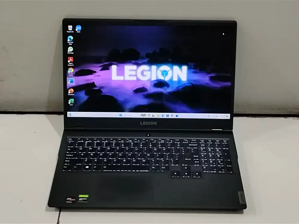 Lenovo legion 5 amd ryzen 5-4600h ram 8/512 gb nvidia gtx 1650