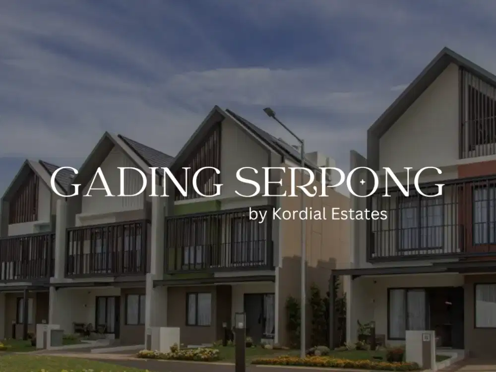 RUMAH GADING SERPONG KAWASAN MANDIRI TERINTEGRASI 2 LANTAI 15 KE STASIUN