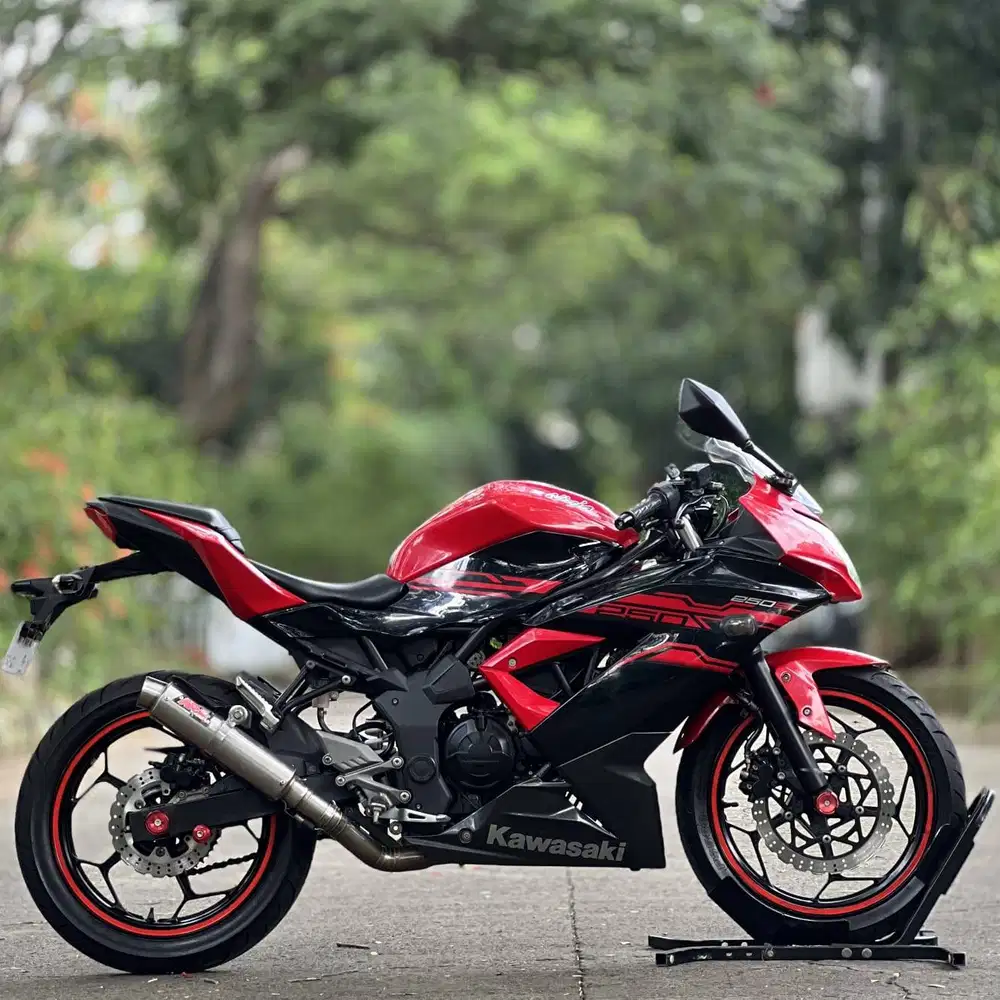 KAWASAKI NINJA 250 MONO SL MERAH 2016 KM 15K PAJAK HIDUP LIKE NEW