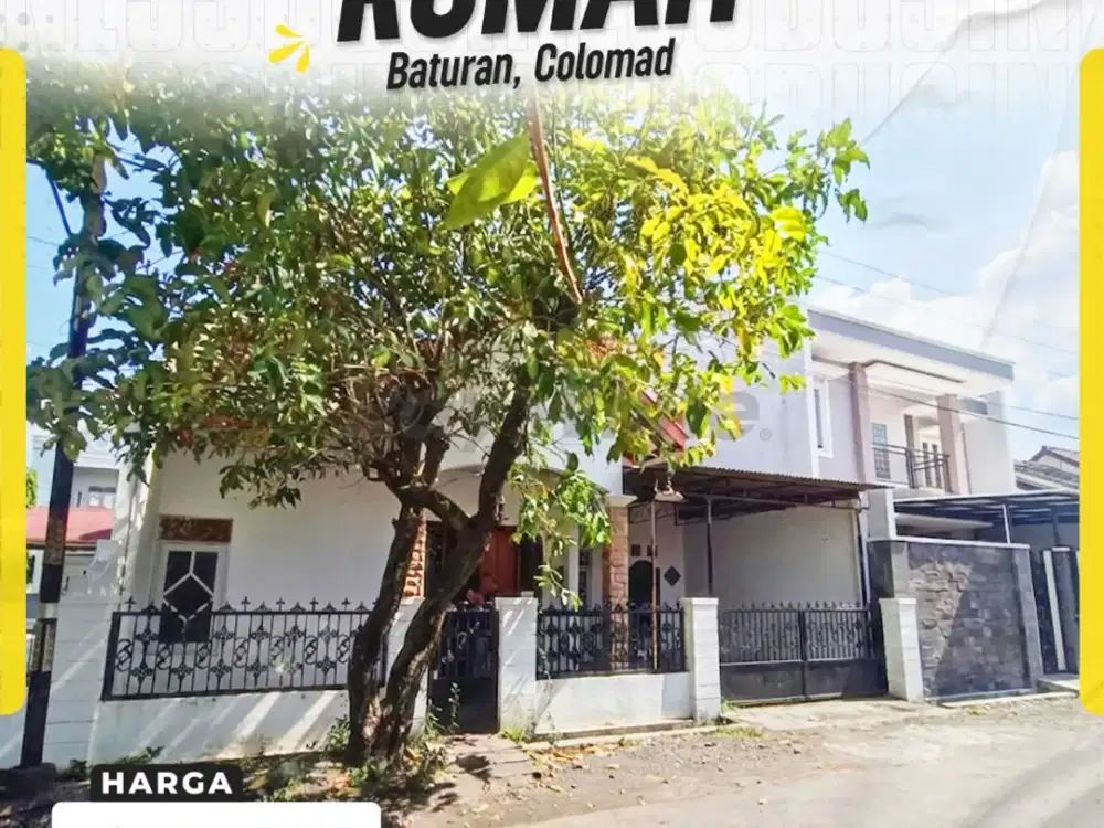 Rumah 2 Lantai Strategis Siap Huni di Baturan Colomadu Karanganyar