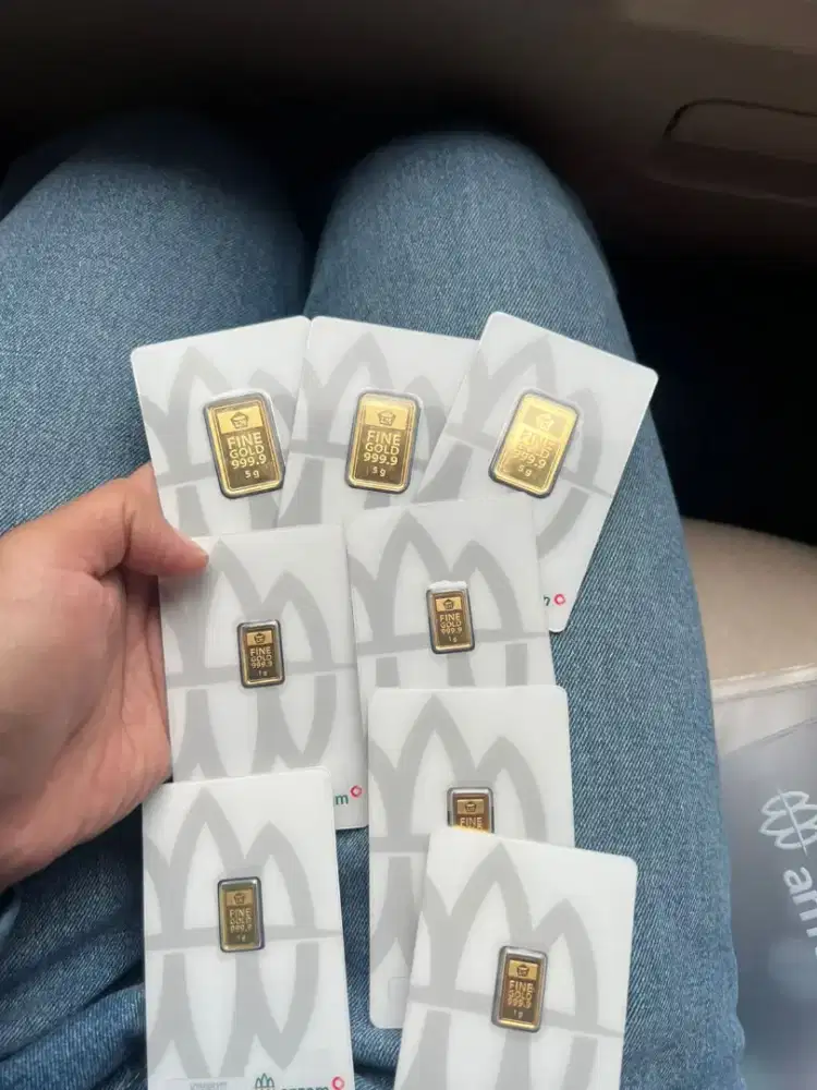 Emas antam 1gr dan 5gr 2025 fresh