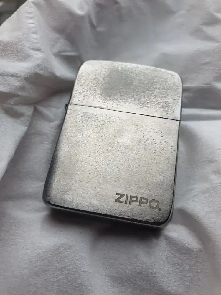 Korek api Zippo crome brush replica original
