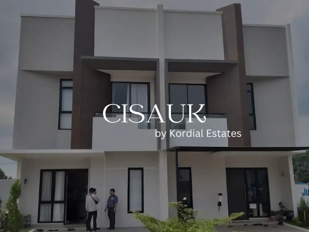 RUMAH CISAUK KONSEP MODERN SKANDINAVIAN DENGAN TEKNOLOGI CERDAS TERINTEGRASI