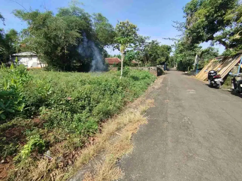 Tanah Luas Strategis Siap Bangun di Kalijambe Sragen (Ad)