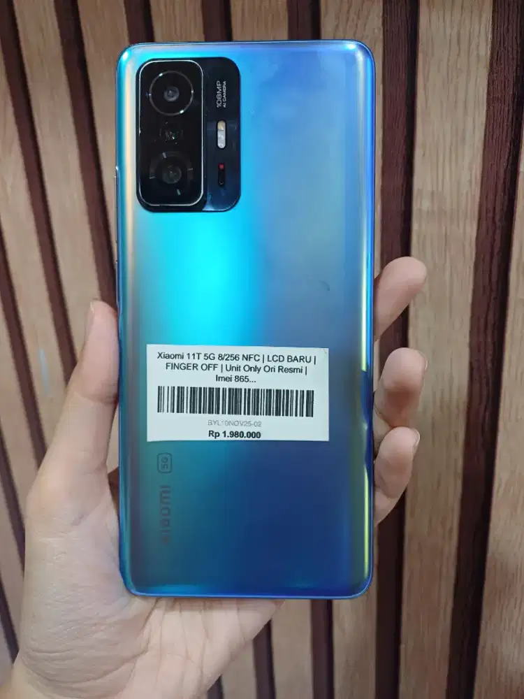 Xiaomi 11T 5G 8/256 NFC | LCD BARU | FINGER OFF