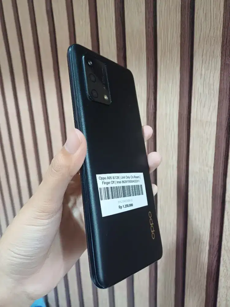 Oppo A95 8/128 | Unit Only Ori Resmi | Finger Off